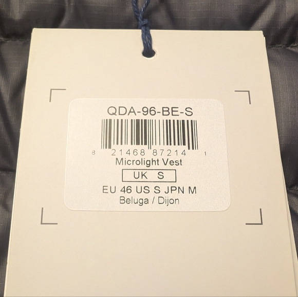 NWT Rab Microlight Men's Down Vest - Picture 5 of 11